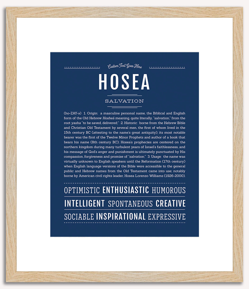 Hosea | Name Art Print