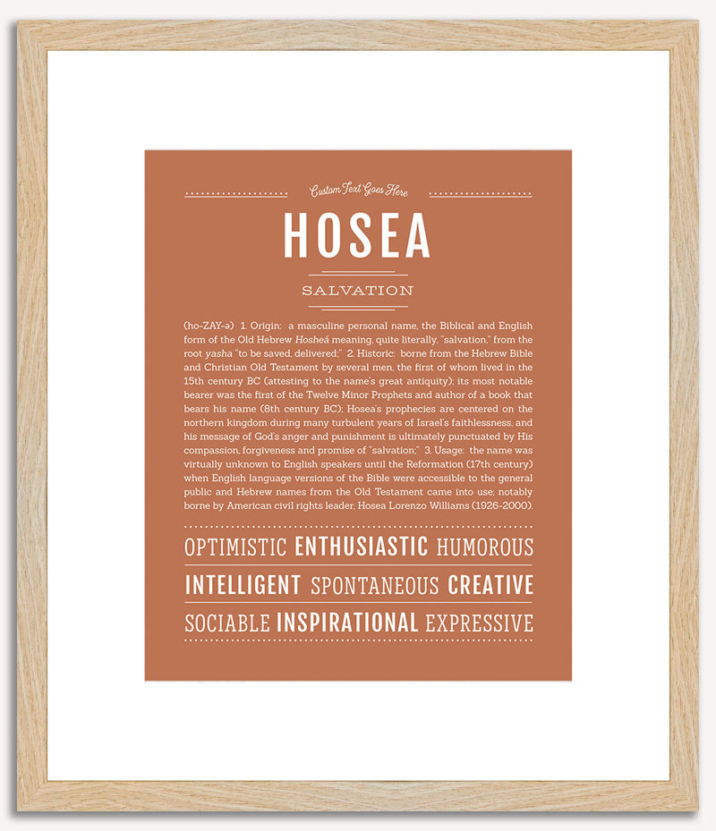 Hosea | Name Art Print