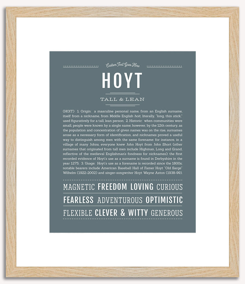 Hoyt | Name Art Print