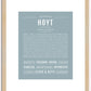 Hoyt | Name Art Print