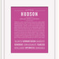 Frame Options | Dark Pink | Black Frame, Matted