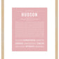 Hudson | Name Art Print