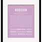 Frame Options | Lilac | Maple Frame, Matted