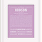 Frame Options | Lilac | Black Frame, Matted