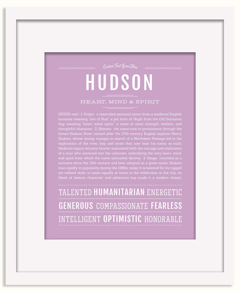 Frame Options | Lilac | Black Frame, Matted