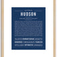 Hudson | Name Art Print