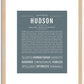 Hudson | Name Art Print