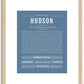 Hudson | Name Art Print