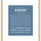 Hudson | Name Art Print