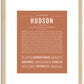 Hudson | Name Art Print