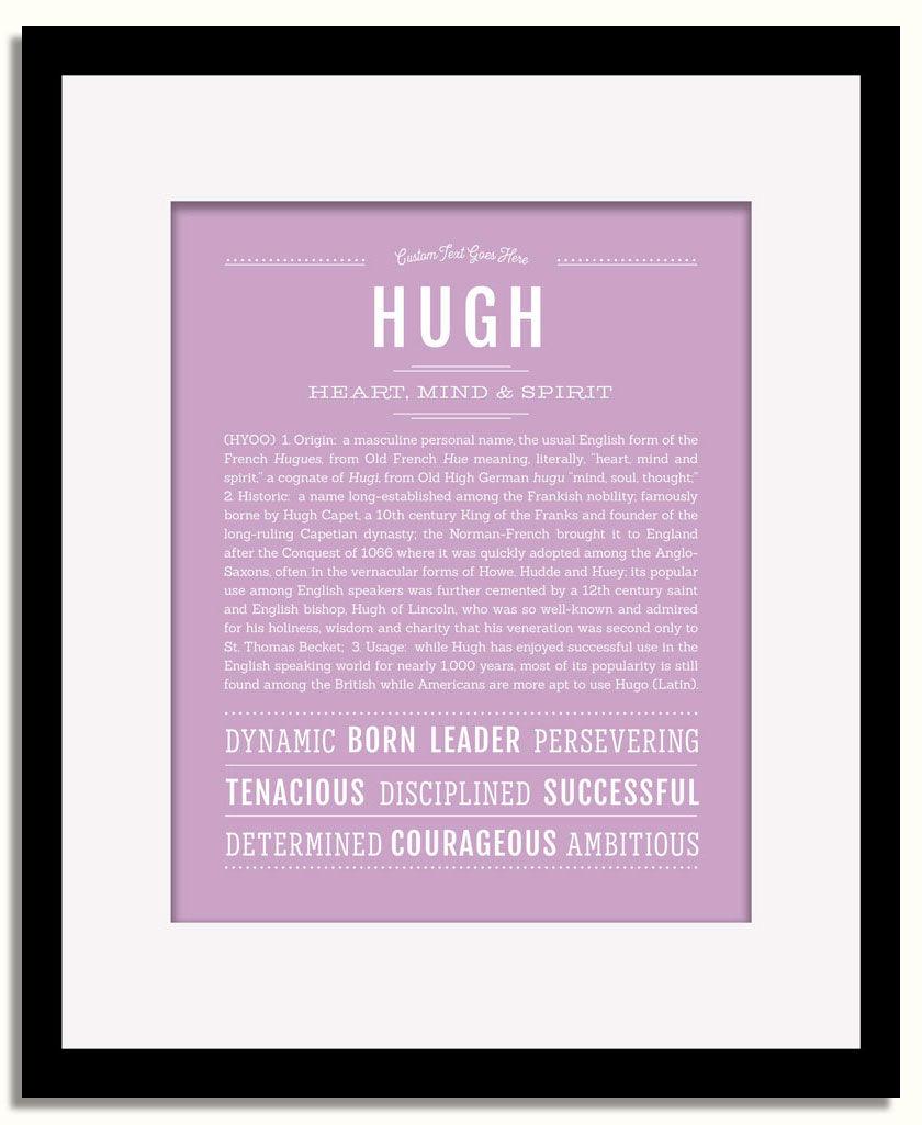 Frame Options | Lilac | Black Frame, Matted