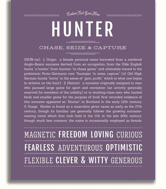 Frame Options | Deep Purple | No Frame