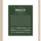 Huxley | Name Art Print