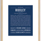 Huxley | Name Art Print