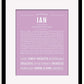 Frame Options | Lilac | Black Frame, Matted