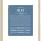 Ilene | Name Art Print