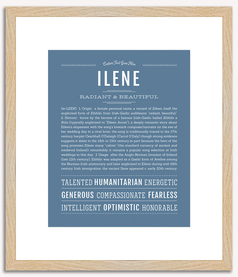 Ilene | Name Art Print