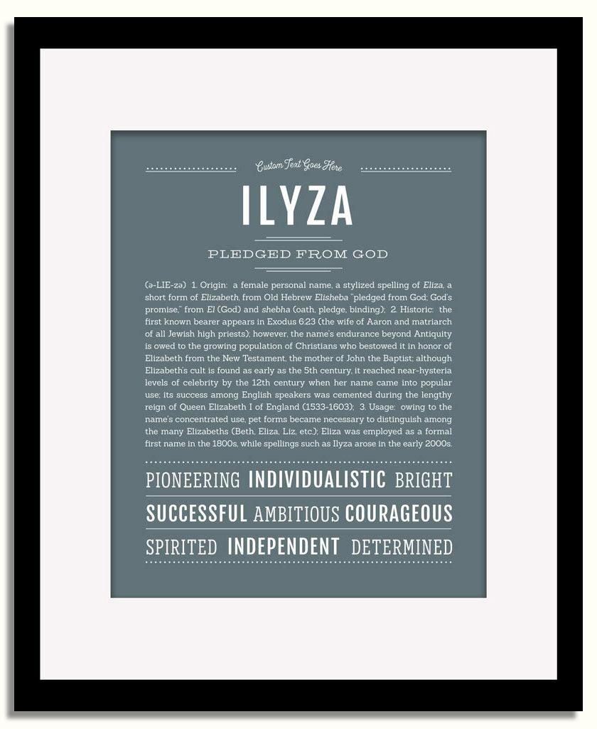 Frame Options | Night Rendezvous | Black Frame, Matted