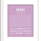 Frame Options | Lilac | White Frame, Matted