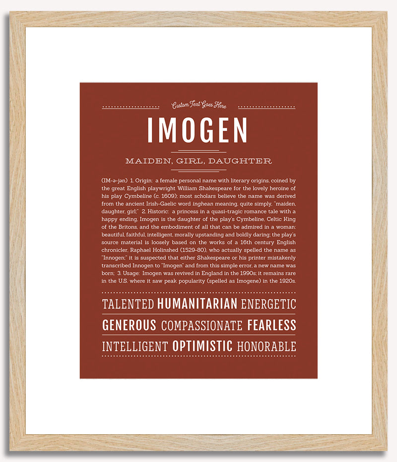 Imogen | Name Art Print