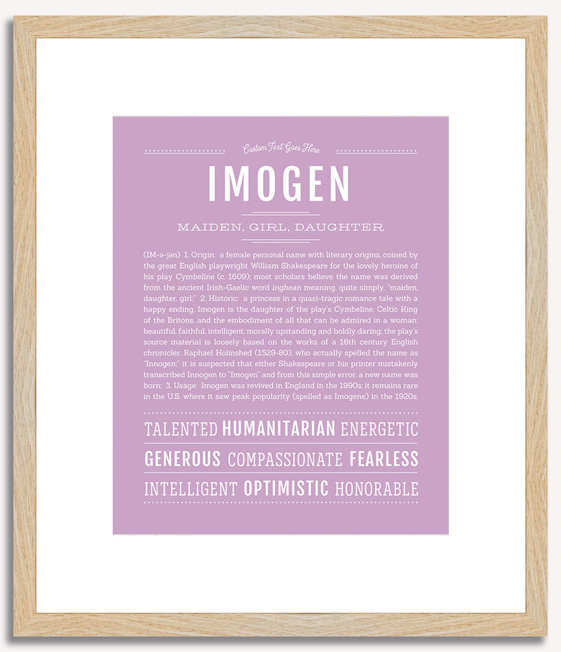 Imogen | Name Art Print