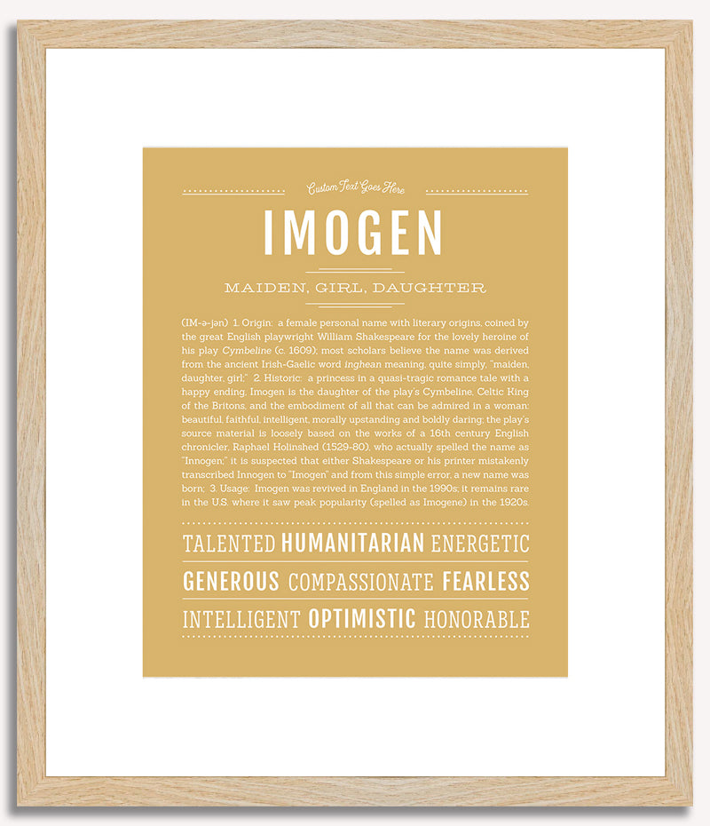 Imogen | Name Art Print