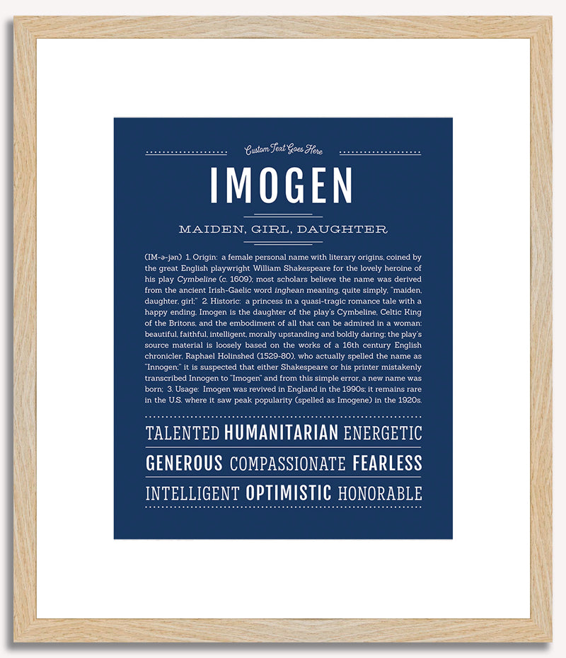 Imogen | Name Art Print