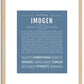 Imogen | Name Art Print