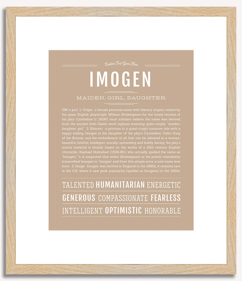 Imogen | Name Art Print