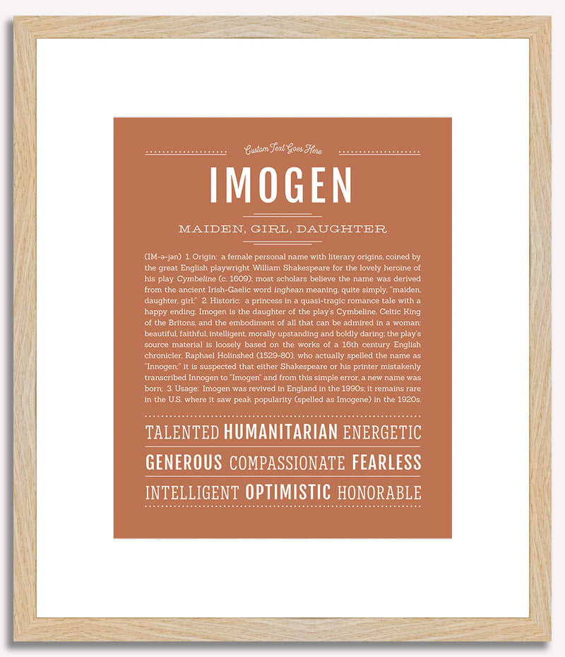 Imogen | Name Art Print