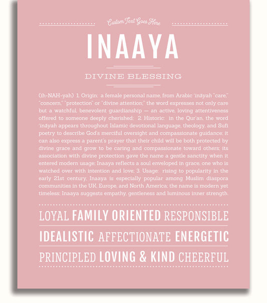 Frame Options | Dusty Rose | White Frame, Matted
