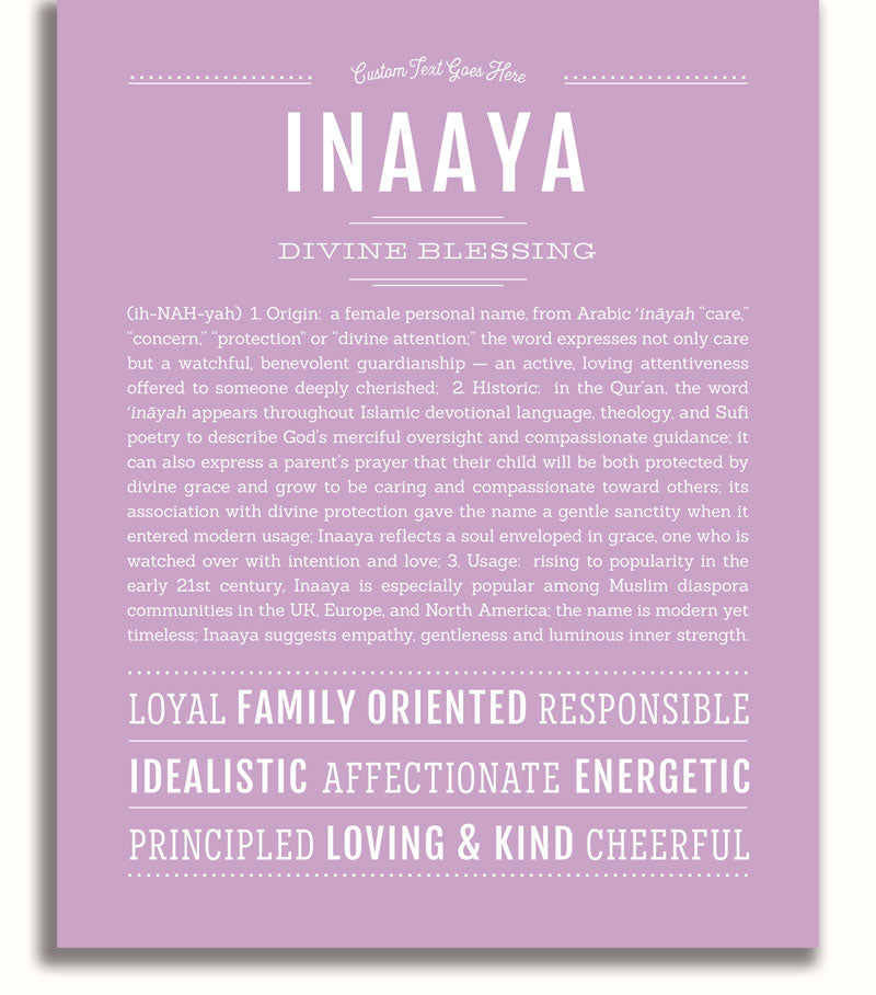 Frame Options | Lilac | White Frame, Matted