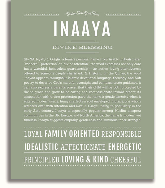 Frame Options | Sage | White Frame, Matted