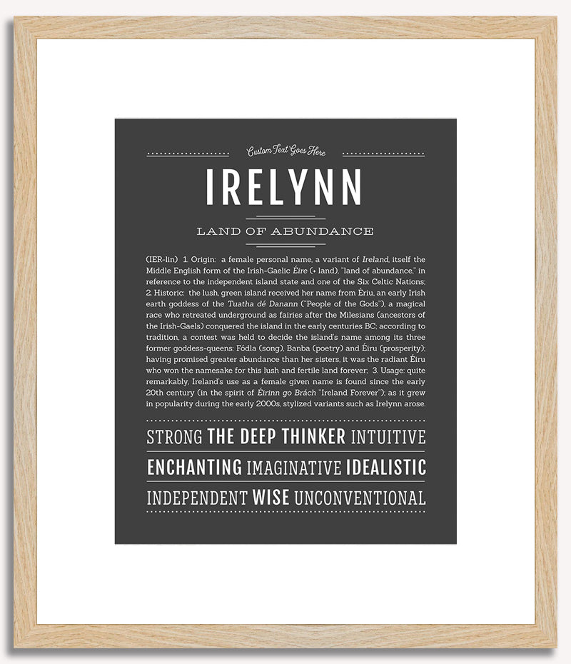 Irelynn | Name Art Print