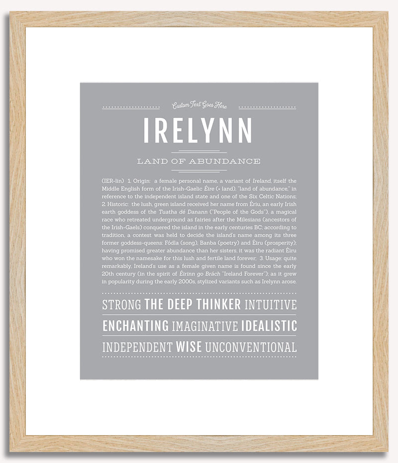 Irelynn | Name Art Print