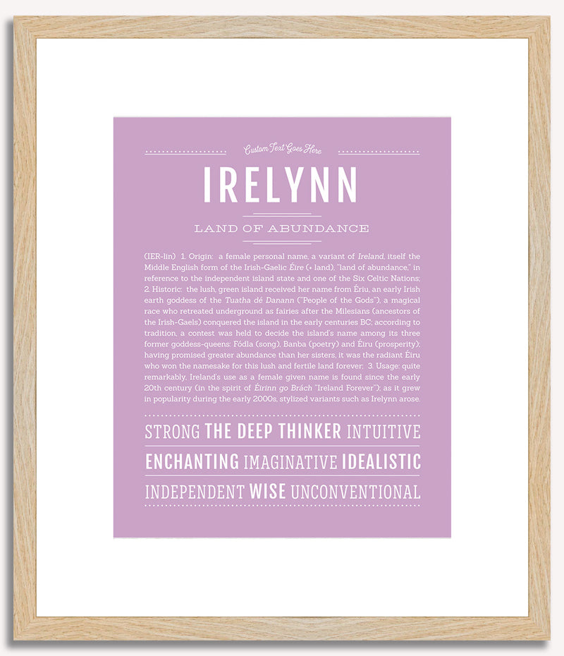 Irelynn | Name Art Print