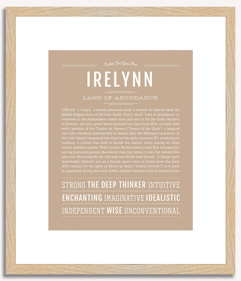 Irelynn | Name Art Print