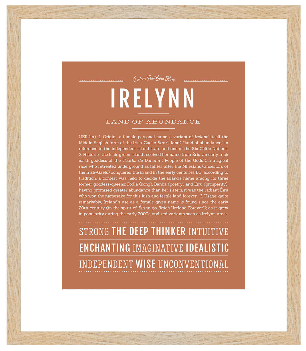 Irelynn | Name Art Print