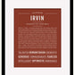 Frame Options | Bordeaux | Black Frame, Matted