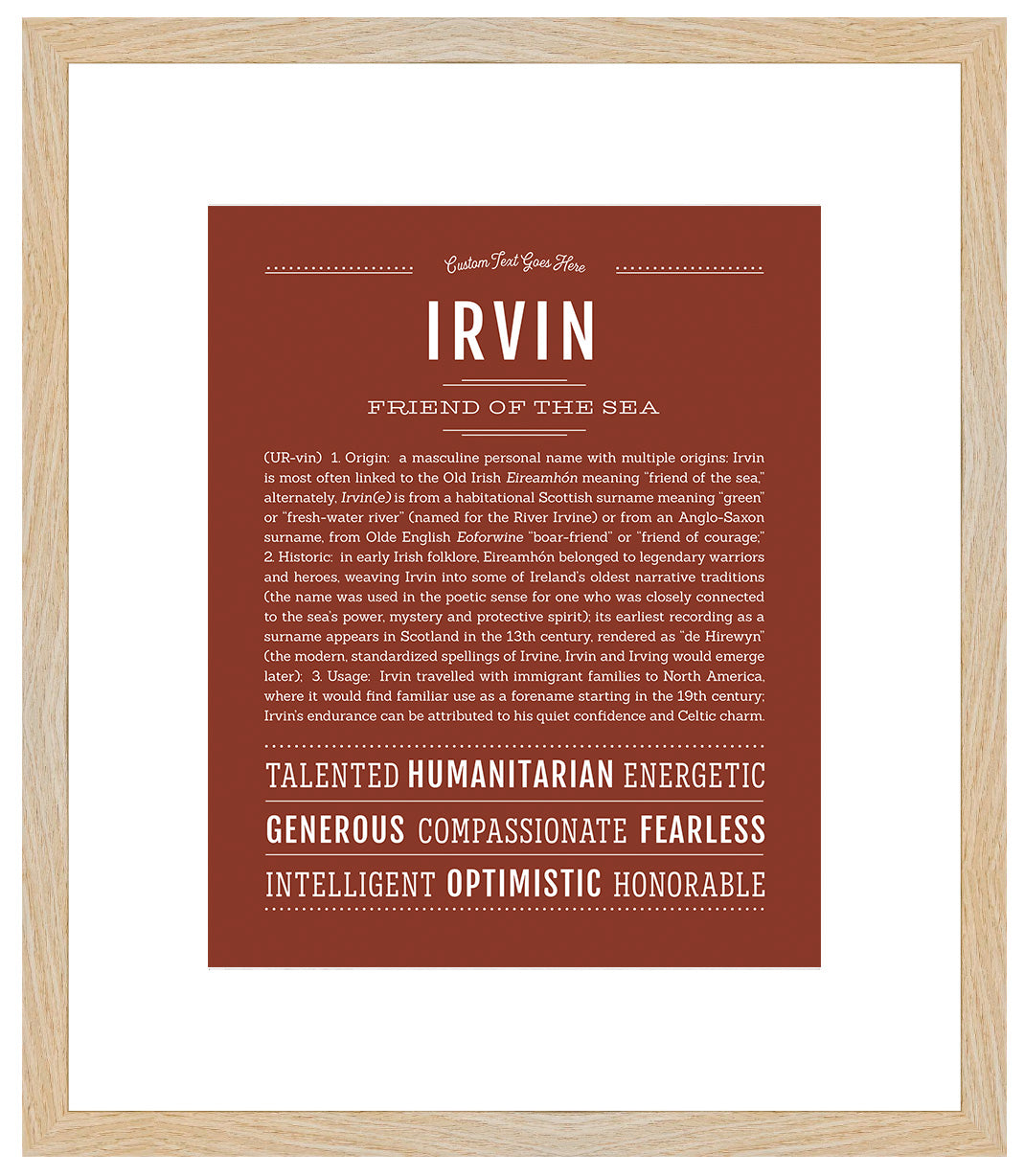 Frame Options | Bordeaux | Maple Frame, Matted