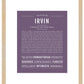 Frame Options | Deep Purple | Maple Frame, Matted