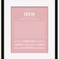 Frame Options | Dusty Rose | Black Frame, Matted