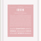 Frame Options | Dusty Rose | White Frame, Matted