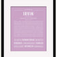 Frame Options | Lilac | Black Frame, Matted