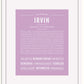 Frame Options | Lilac | White Frame, Matted
