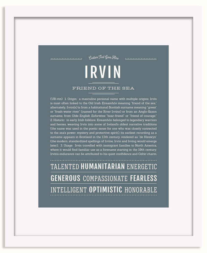 Frame Options | Night Rendezvous | White Frame, Matted