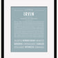 Frame Options | Powder Blue | Black Frame, Matted