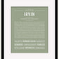 Frame Options | Sage | Black Frame, Matted