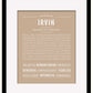 Frame Options | Tan | Black Frame, Matted