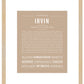 Frame Options | Tan | Maple Frame, Matted